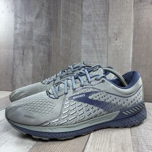Brooks Adrenaline GTS 21 Men's Size 10 Wide Running Shoes Athletic Sneakers Gray
